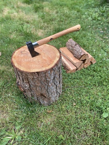 Large firewood chopping block - large,