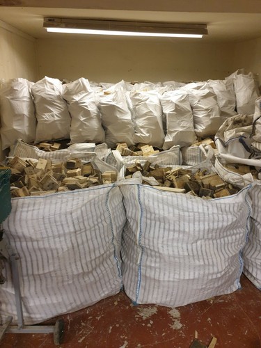 Firewood offcuts